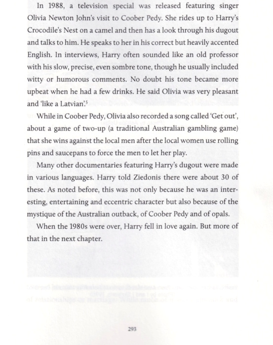 Olivia Newton-John in book