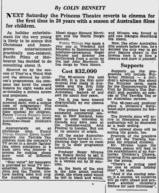 Funny Things Happen Down Under Premiere - The Age