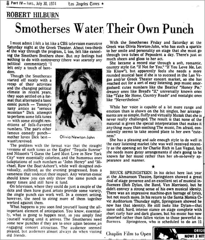 Greek Theatre concert review - Los Angeles Times