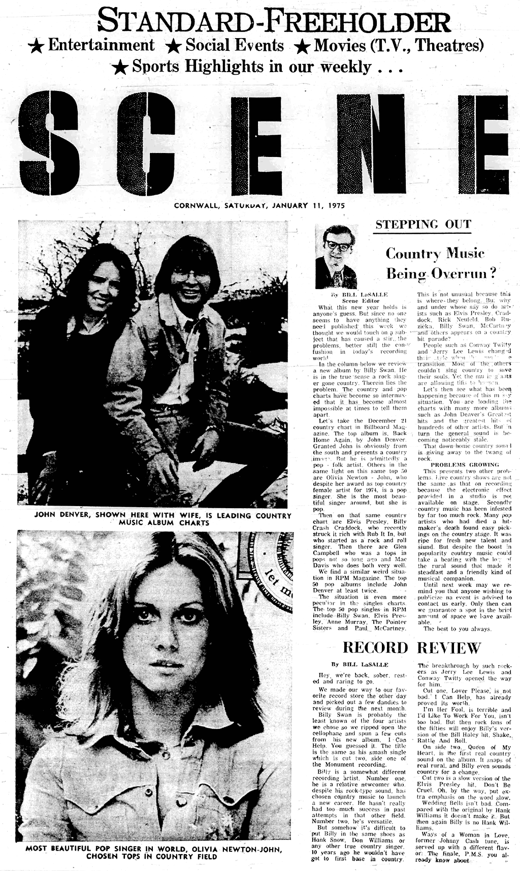 Country Music being overrun? - Standard Freeholder