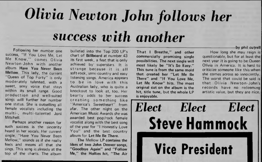 Have You Never Been Mellow review - The Journal