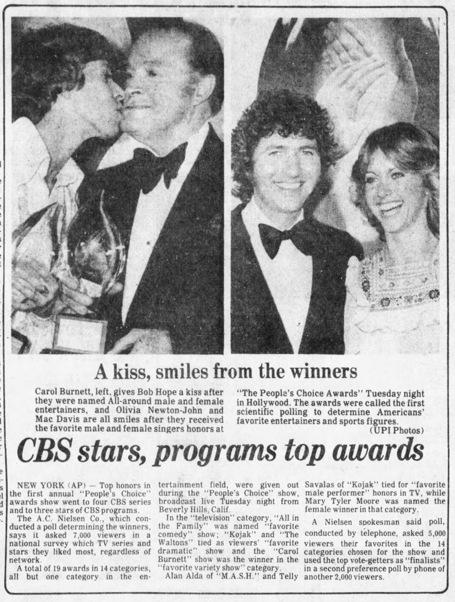 Favourite Female Singer People's Choice Awards - Reno Gazette Journal