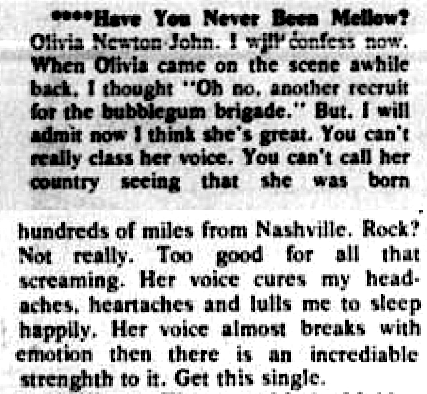 Have You Never Been Mellow single review - The Citizen