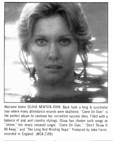 Review of album Come On Over - Billboard magazine