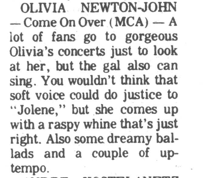 Come On Over review - La Gaceta