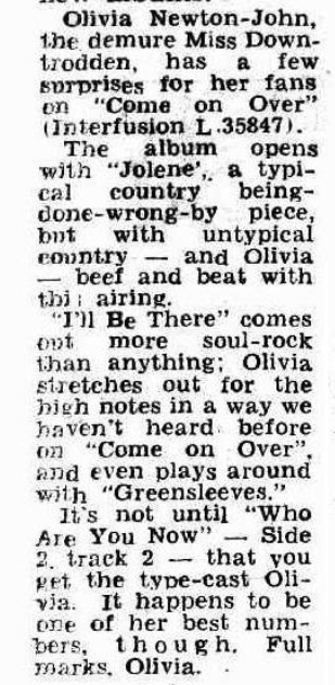 Come on Over review - Papua New Guinea Post Courier