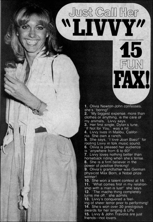 Olivia, 15 fun fax - Superteen