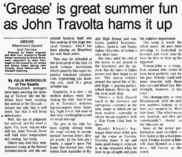 Grease is great summer fun - The Gazette