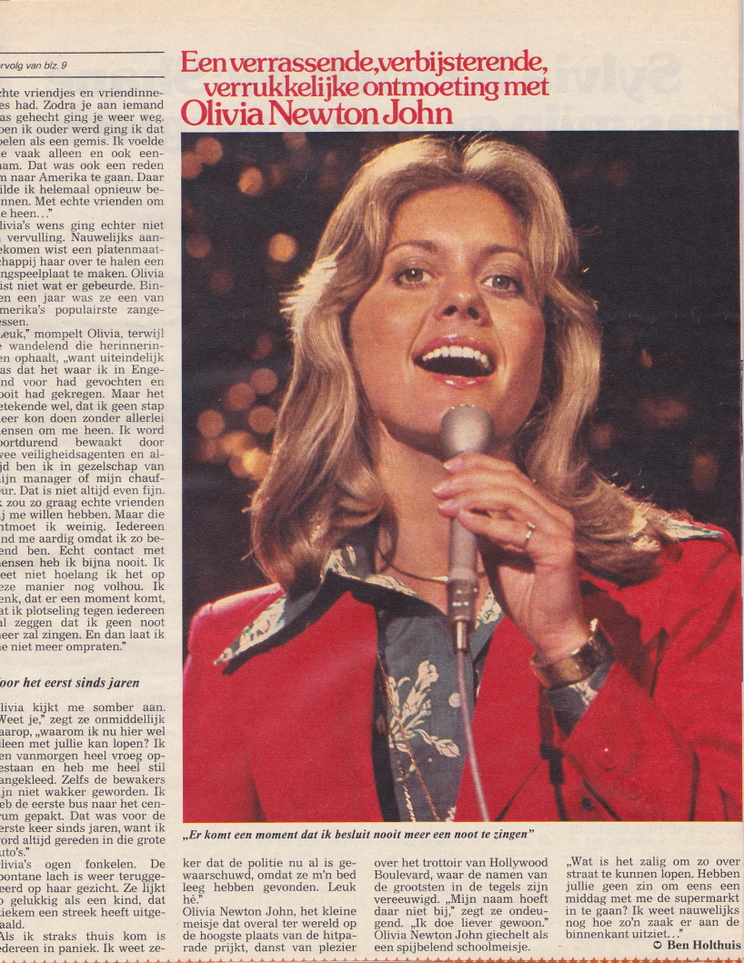 Olivia like no one knows her - Story