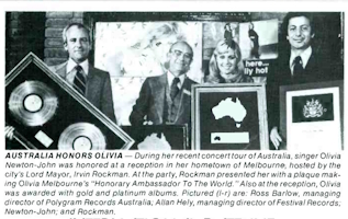 Olivia Newton-John article