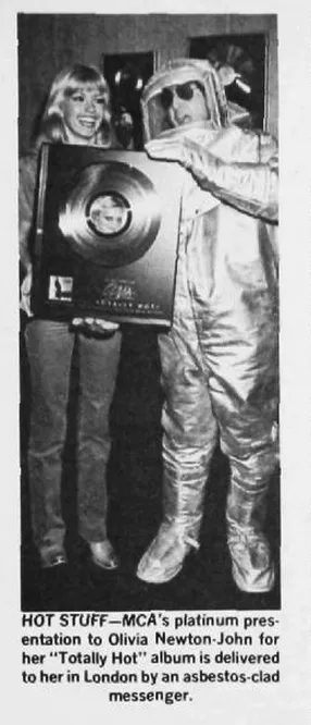 Olivia Newton-John Totally Hot award