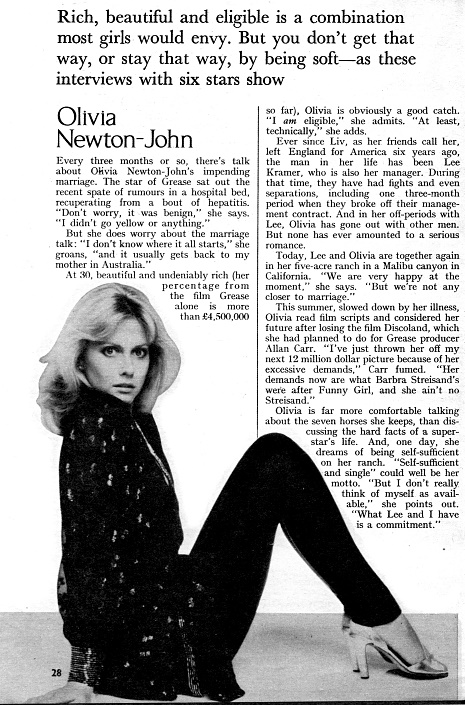 Rich, beautiful and eligible - Woman's Own