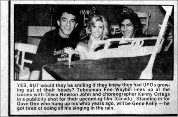 Fee Waybill and Kenny Ortega with Olivia snippet - Music Week