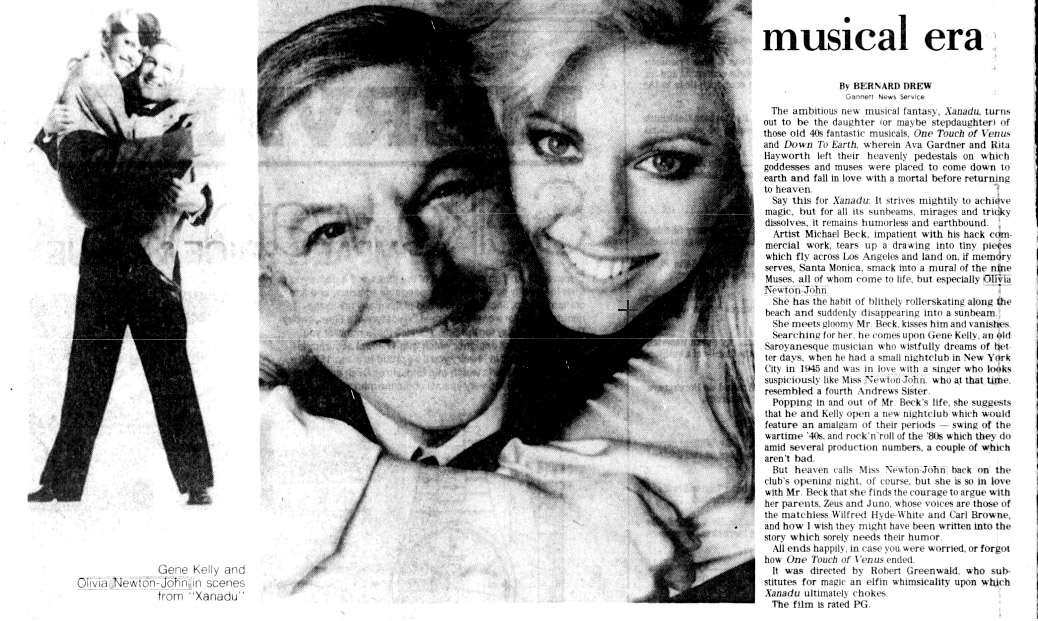 Xanadu review - San Bernardino Sun