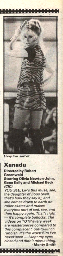 Xanadu review and cinema adverts - NME