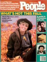 Olivia Newton-John cover of People article