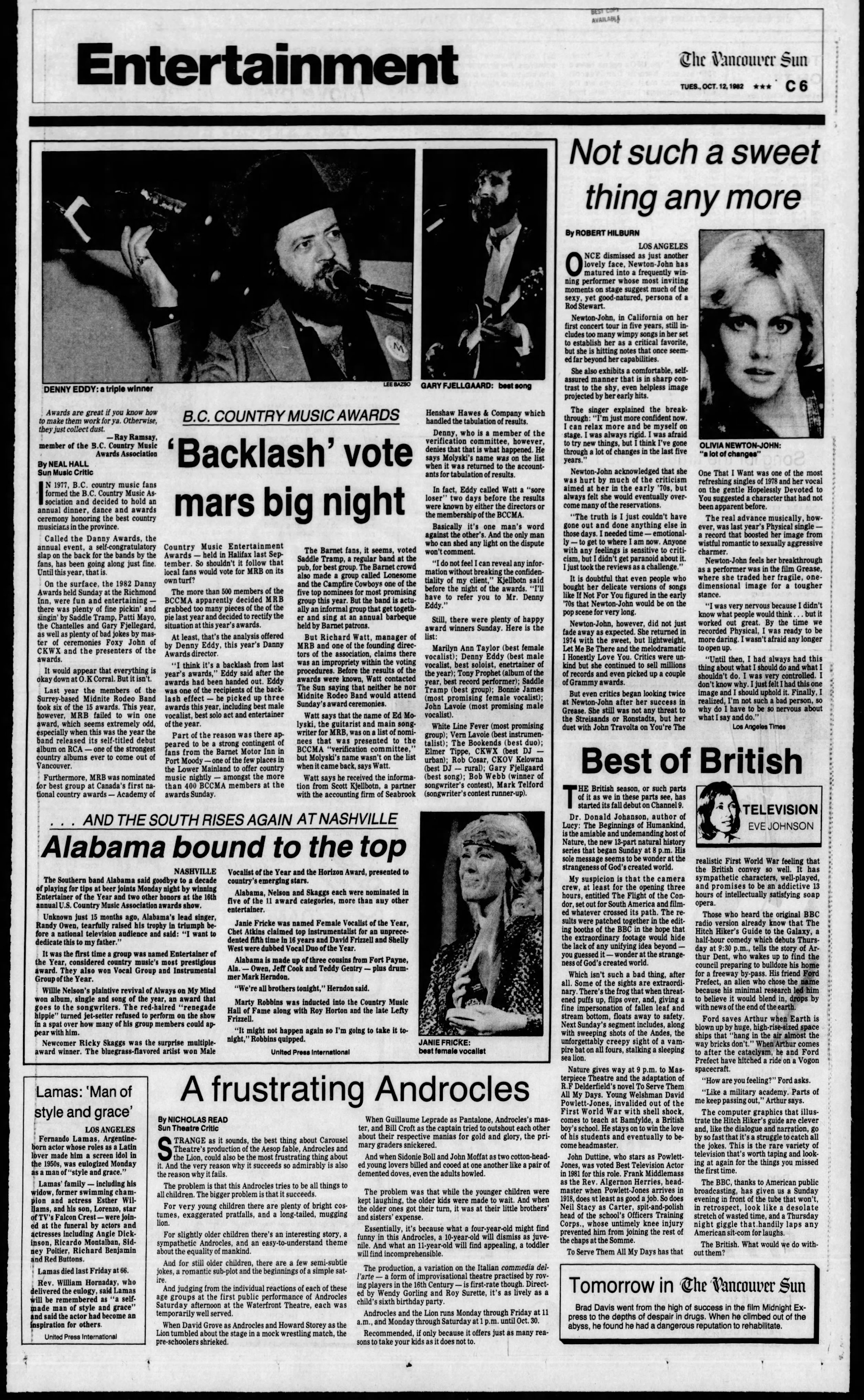 Not Such A Sweet Thing Any More - The Vancouver Sun