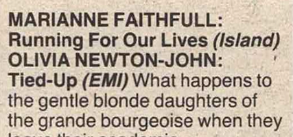 Olivia Newton-John article