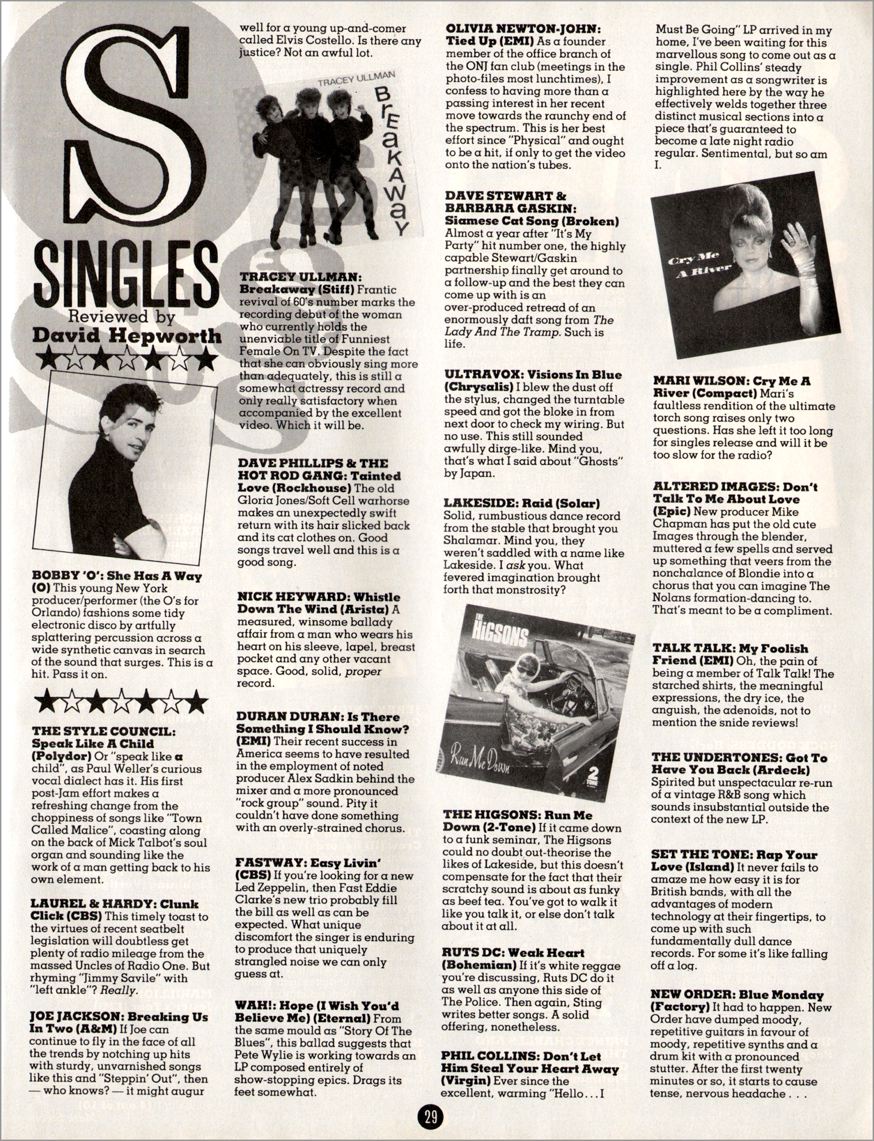 Tied Up single review - Smash Hits