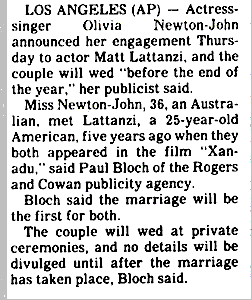 Olivia engaged to Matt Lattanzi - Desert Sun