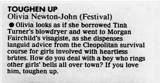 Toughen Up single review - The Age