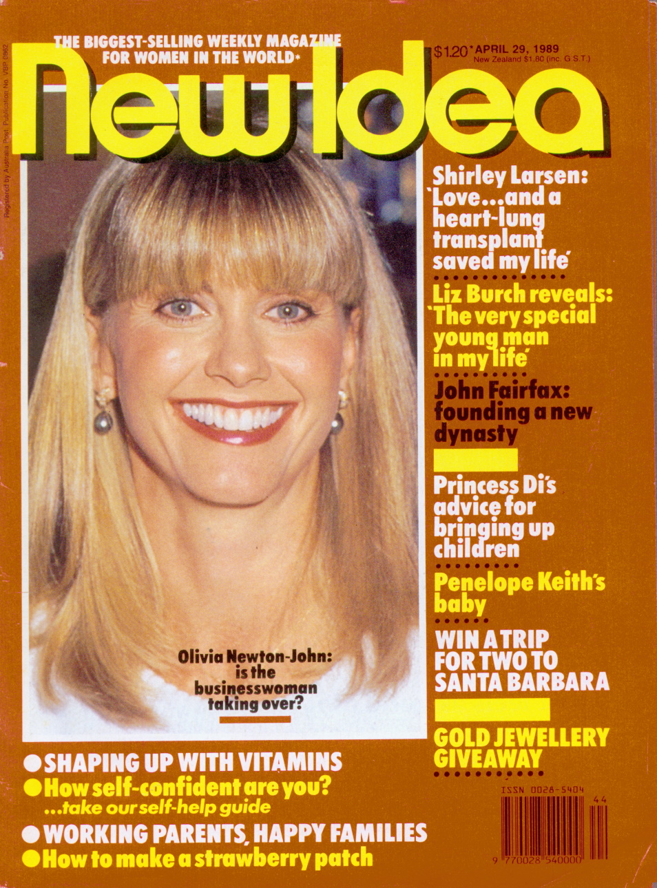 There's No Business like big business for Olivia - New Idea