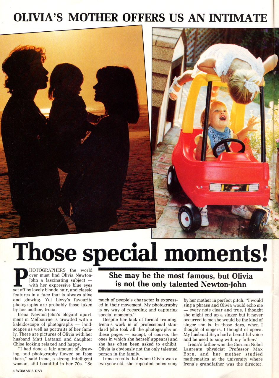 Olivia's Mother offers an intimate look at her family - New Idea