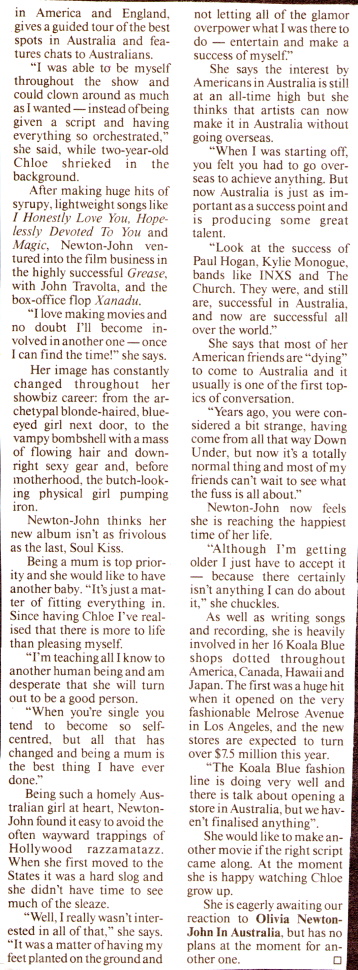 Our Top Export Gets All Nostalgic, Down Under Special - Daily Telegraph