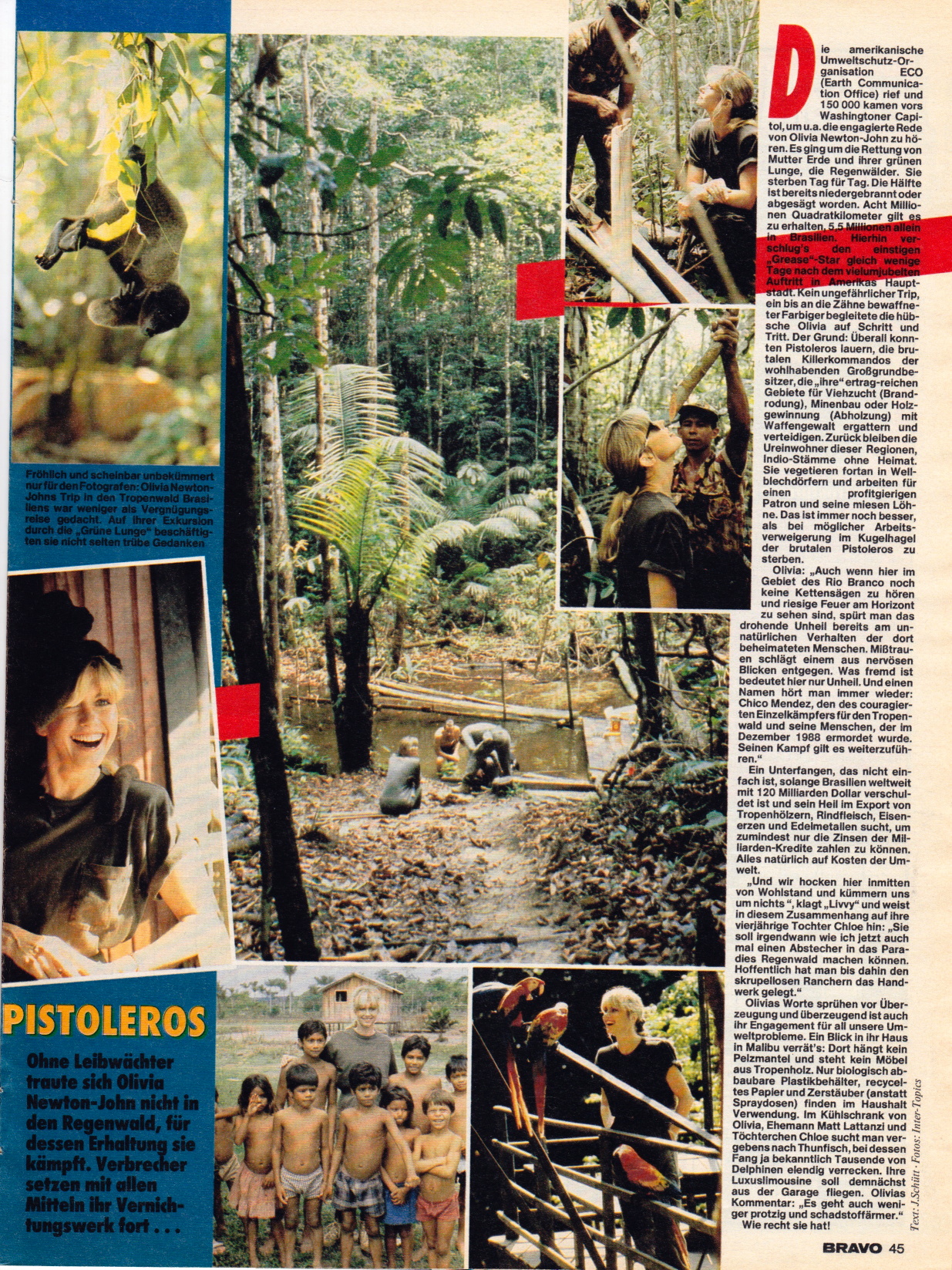 Olivia in the Amazon - Bravo