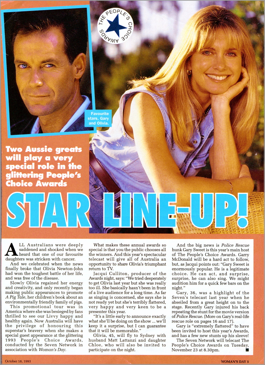 Star Line Up - Woman's Day