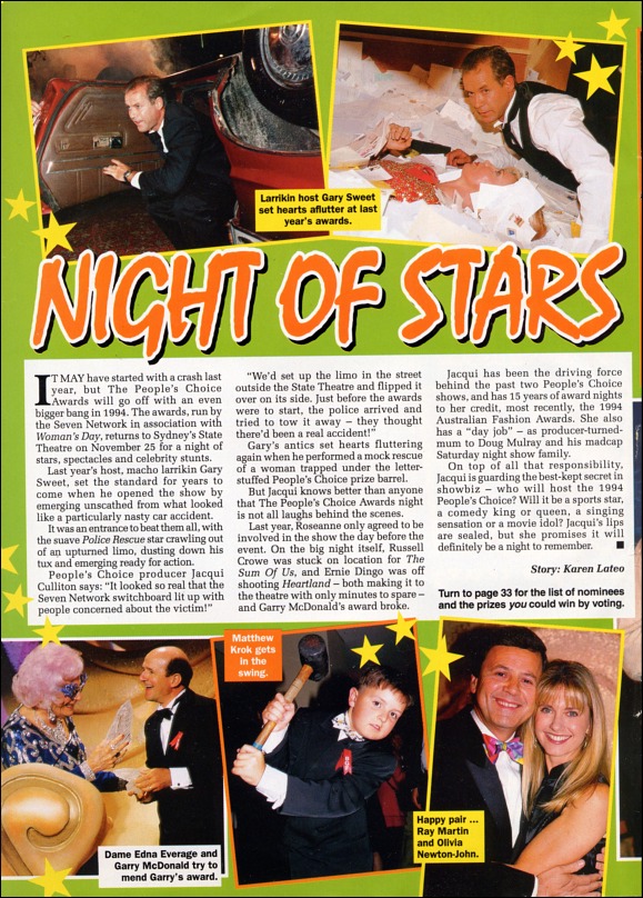 Night Of Stars - Woman's Day