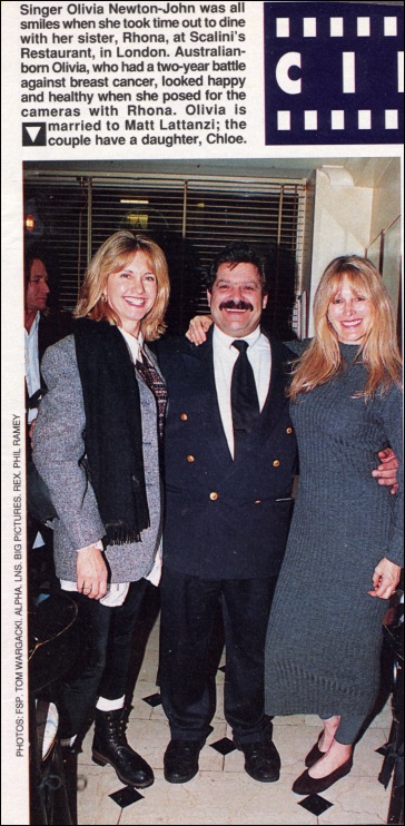 Olivia and Rona in London - Hello