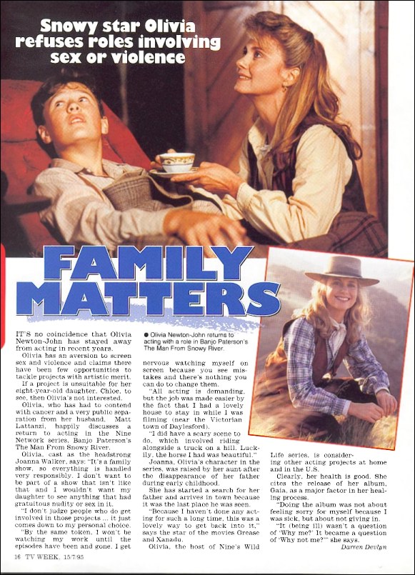 Family Matters - TV Week