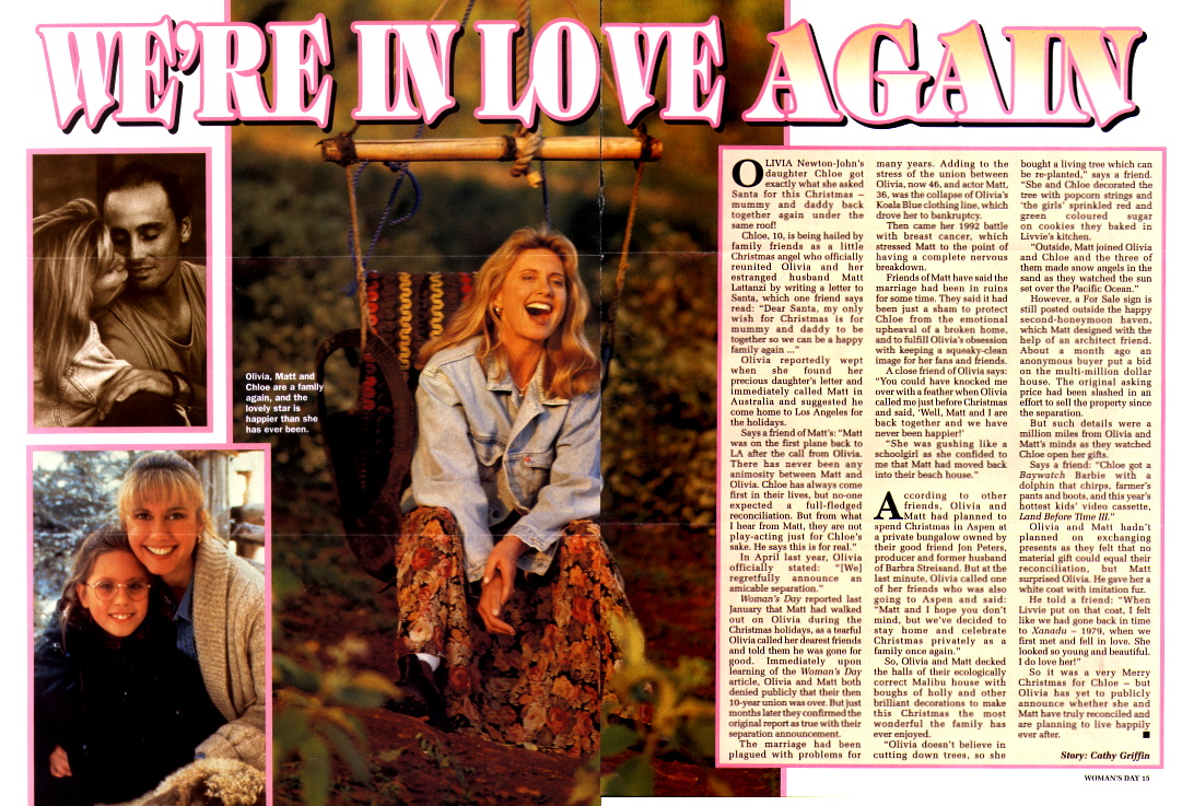 Reconcilation - Woman's Day