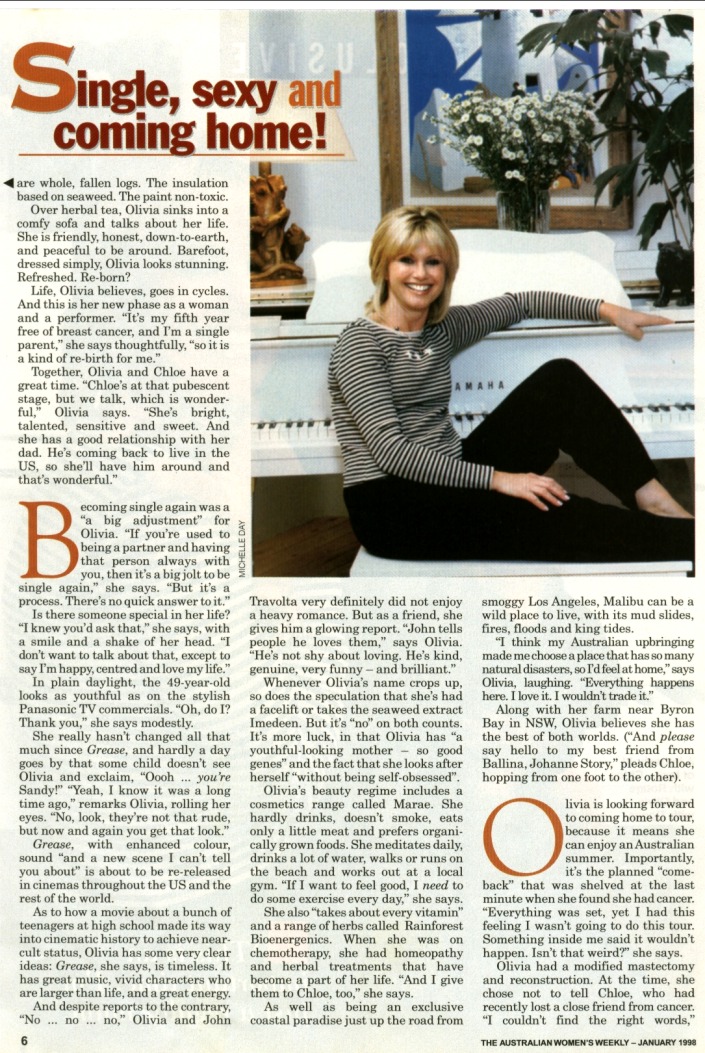 Single, sexy and coming home - Womans Weekly