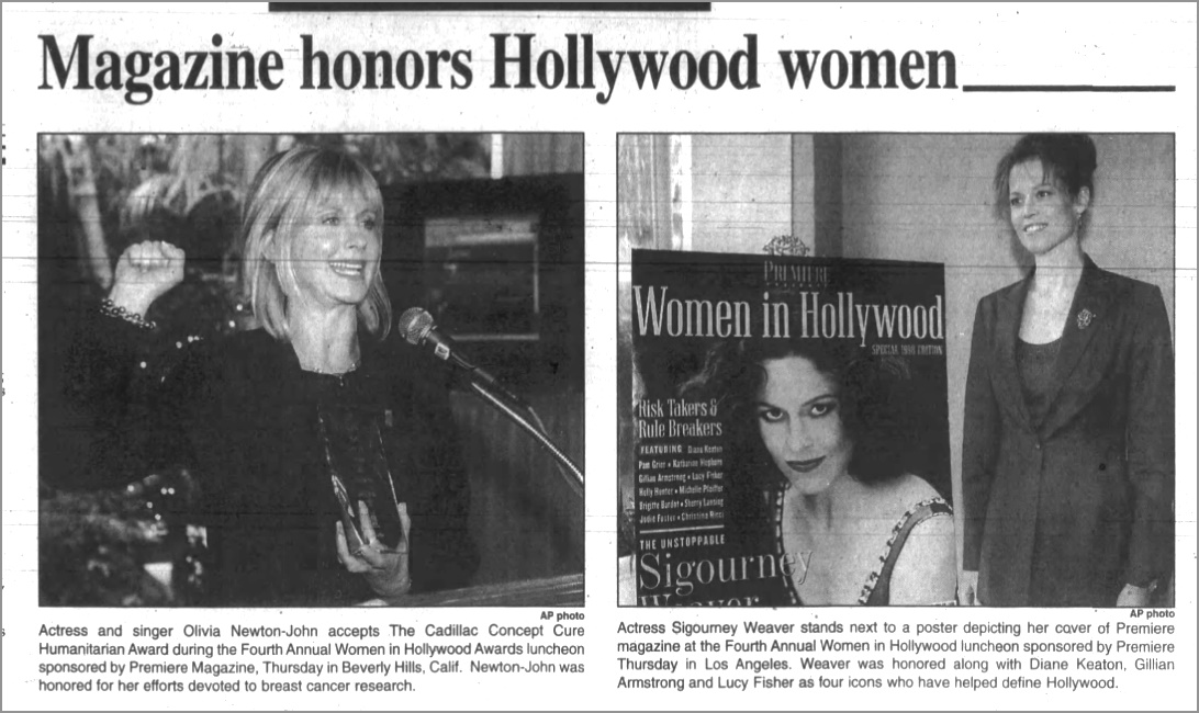 Magazine Honors Hollywood Women  - The Messenger