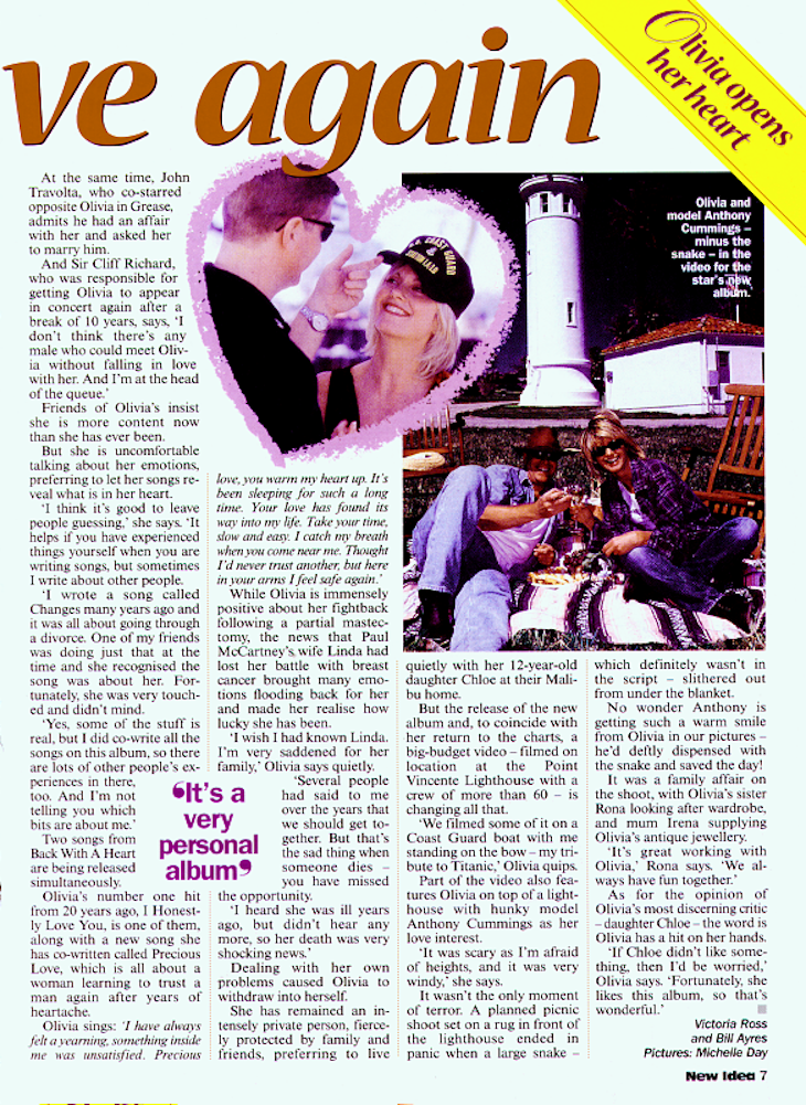 I've found love again - New Idea