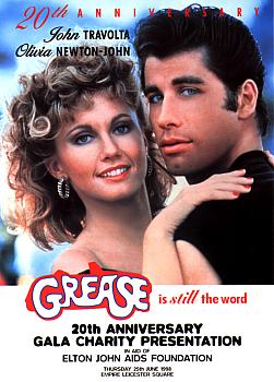 Grease 25th Anniversary Program