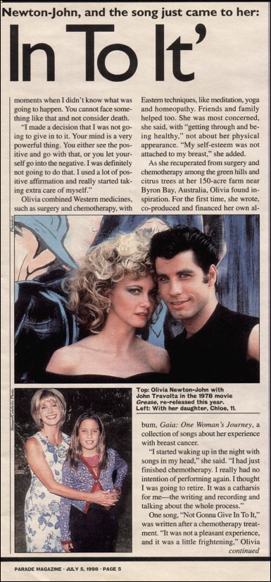 Olivia's triumph - Parade