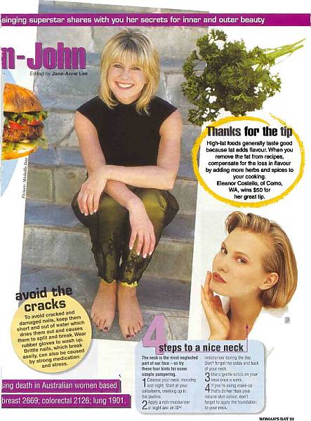 Looking great with Olivia - Womans Day