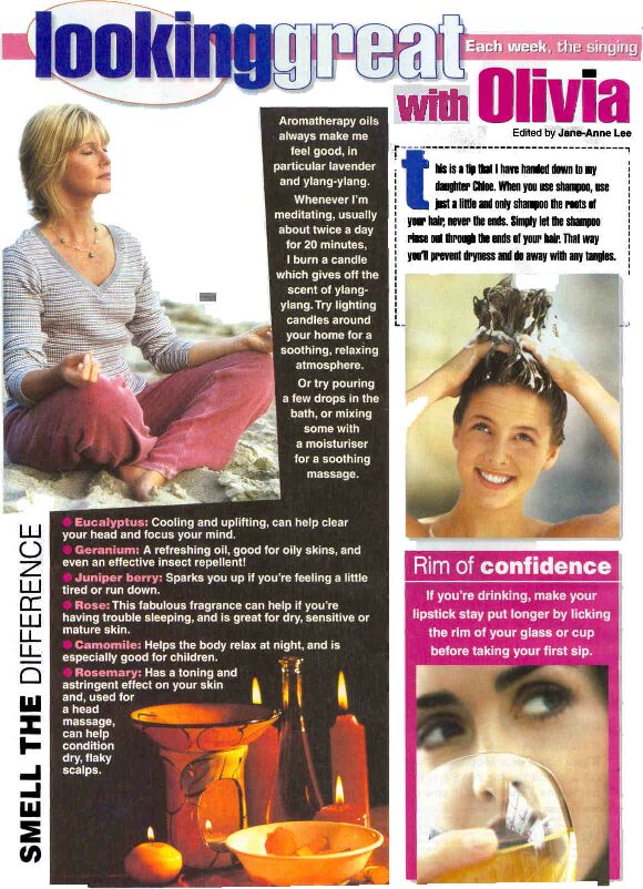 Looking great with Olivia - Womans Day