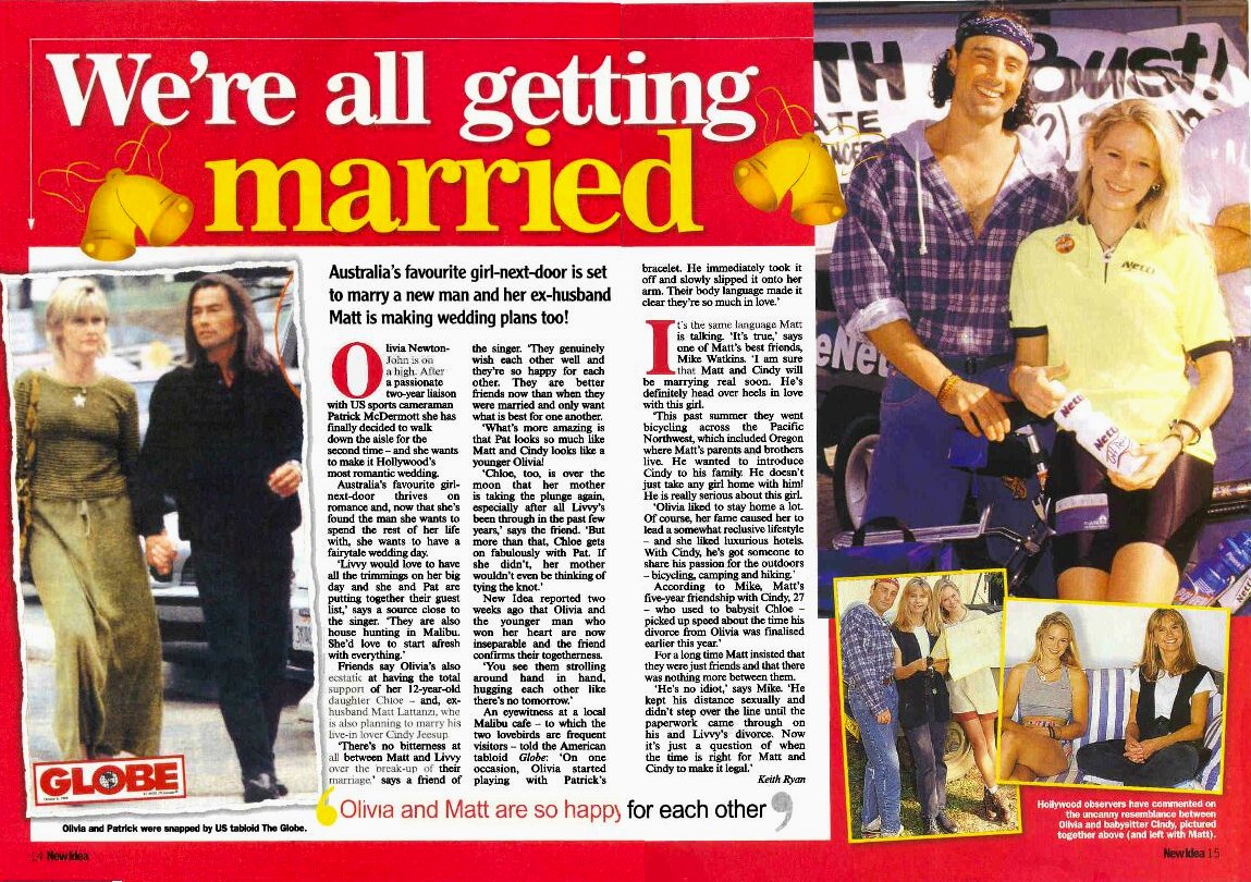 We're all getting married - New Idea