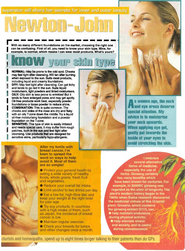 Looking great with Olivia - Womans Day