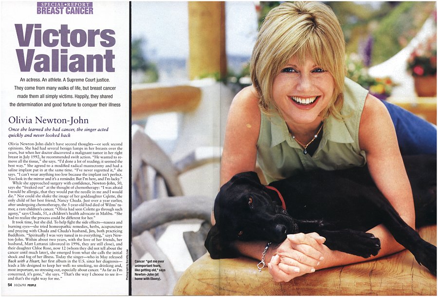 Surviving breast cancer - People