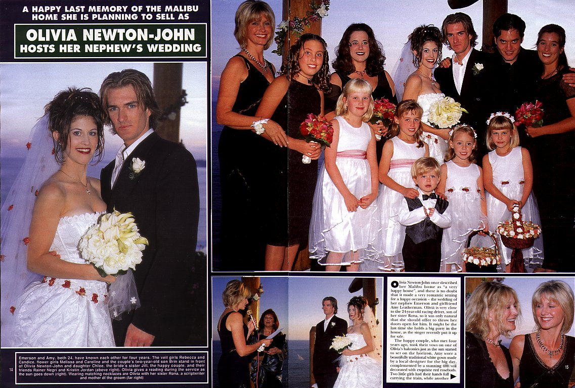 Olivia hosts nephew's wedding in Malibu - Hello