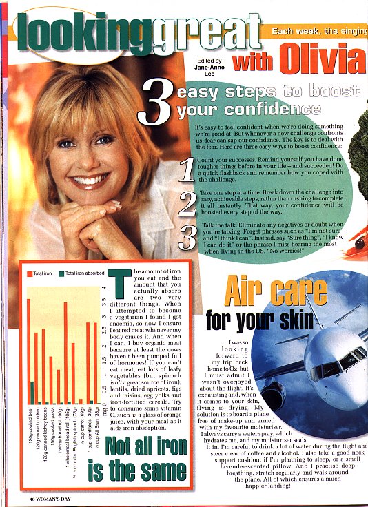 Looking great with Olivia - Woman's Day