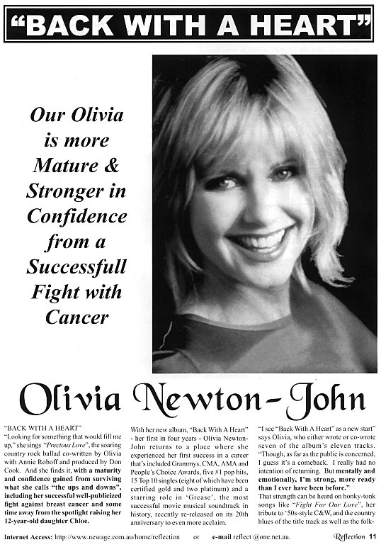 Back With a Heart - Reflection