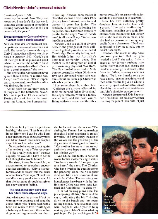 Olivia's personal miracle - Mcall