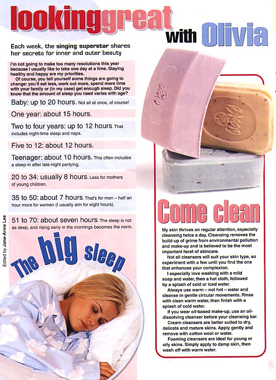 Looking great with Olivia - Woman's Day