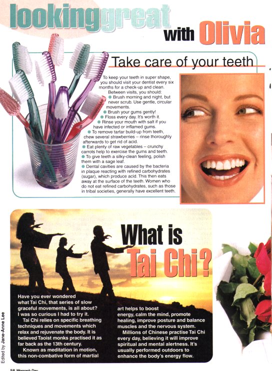 Looking great with Olivia - Womans day